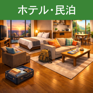 チェックイン時間や施設の設備のお問合せ